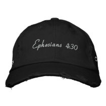 Ephesians 4:30 embroidered hats