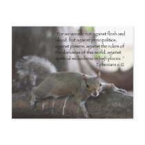 Ephesians 6:12 Postcard
