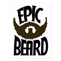 Epic Beard Post Cards