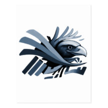 Epic Eagle Design #6 Post Card