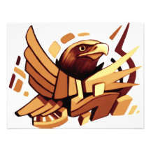 Epic Eagle Design #7 Personalized Invite
