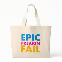 Epic Fail Canvas Bags