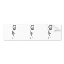 Epic Fail Guy Bumper Sticker