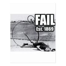 Epic fail. post card