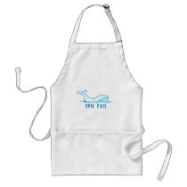 Epic Fail Whale Apron