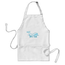 Epic Fail Whale Apron