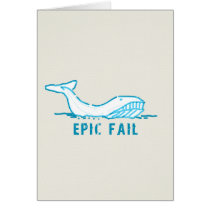 Epic Fail Whale Cards