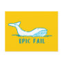 Epic Fail Whale Postcards