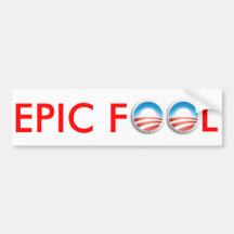 Epic Fool Bumper Sticker