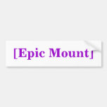 [Epic Mount] Bumper Sticker