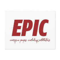 EPIC POST CARD