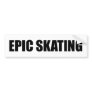 Epic Skating Bumper Sticker - Black Letters