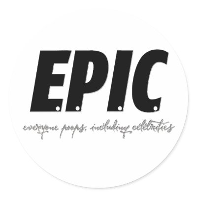 EPIC STICKERS by FracturedTees
