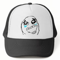 Epic win face trucker hat
