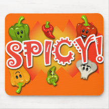 Épicé ! Tapis de souris
