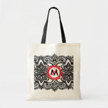 Épicerie de fantaisie Fourre-tout de monogramme, p Sac