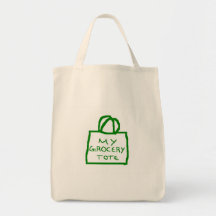 Épicerie drôle fourre-tout sacs