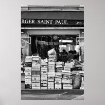 Épicerie parisienne - affiche