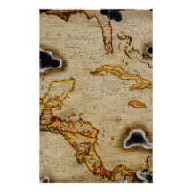 EpicTreasure Map #1 Stationery Paper