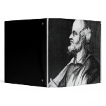 Epicurus, engraved by Johann Fredrich Schmidt 3 Ring Binders