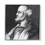 Epicurus, engraved by Johann Fredrich Schmidt Magnets