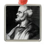 Epicurus, engraved by Johann Fredrich Schmidt Ornament