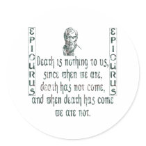 Epicurus Sticker