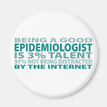 Epidemiologist 3% Talent Fridge Magnet