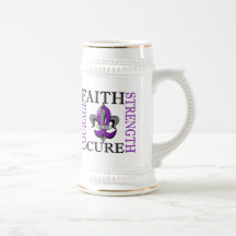 Épilepsie de Fleur De Lis 3 Tasse