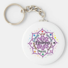 Épilepsie Lotus Porte-clef