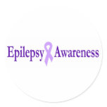 epilepsy awareness round stickers