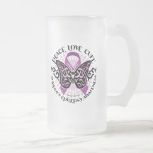 Epilepsy Butterfly Tribal Mug