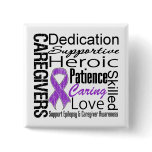Epilepsy Caregivers Collage Pin