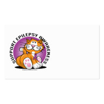Epilepsy Cat Business Card