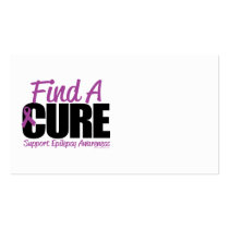 Epilepsy Find A Cure 2 Business Cards