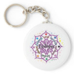 Epilepsy Lotus Key Chain