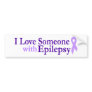 epilepsy love bumper stickers