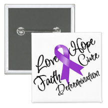 Epilepsy Love Hope Determination Pin