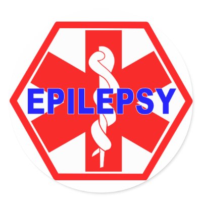 EPILEPSY MEDICAL ID STICKER by Sofia_Youshi