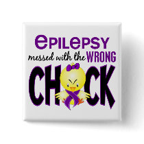 Epilepsy Messed With The Wrong Chick