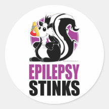 Epilepsy Stinks Stickers