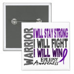Epilepsy Warrior Pins