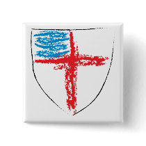 Episcopal Shield Button