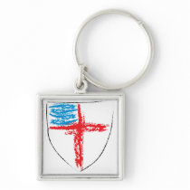 Episcopal Shield Keychain