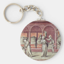 Episode From The Life In The Hospital By Pontormo Keychain