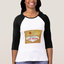 Épouser à Las Vegas fabuleux - rayures vintages T-shirt