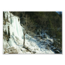 Épreuve photographique de cascade d'IceFalls 5x7