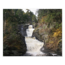 Épreuve photographique de la cascade 10x8 de casca