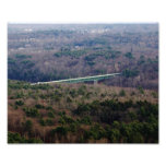 Épreuve photographique éloignée du pont 10x8