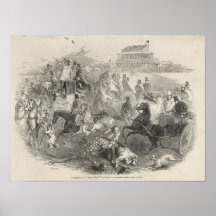 Epsom Races, 'Derby Day': Leaving the Course Posters